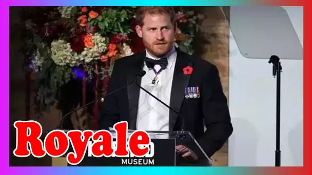 Le prince Harry se souvient du temps passé en tant que soldat dans un discours émouv@nt