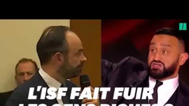 Sur l'ISF, Hanouna et Philippe partagent le même avis