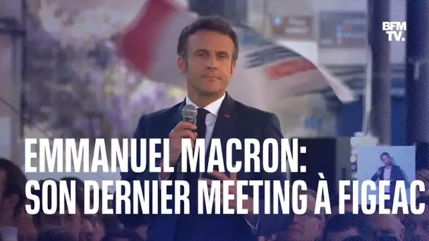 Présidentielle 2022: le dernier meeting d'Emmanuel Macron en intégralité