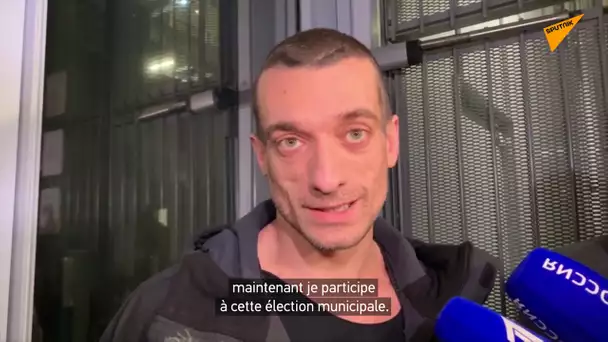 Pavlenski à Sputnik: «Maintenant je participe à cette élection municipale»