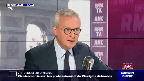 Bruno Le Maire, ministre de l’Economie, était l'invité de Jean-Jacques Bourdin ce lundi 25 mai