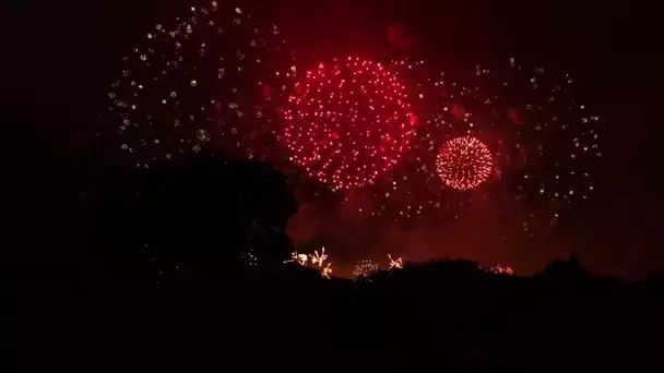 Carcassonne : bouquet final du feu d'artifice 2023