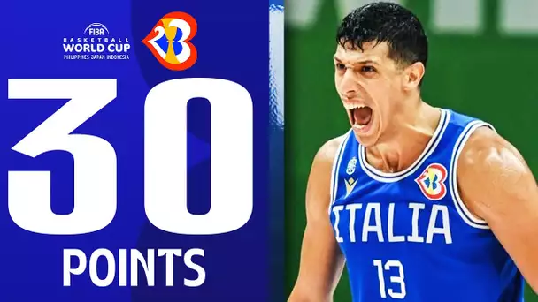 Simone Fontecchio GOES OFF to Lead Italy Over Serbia! 👀 | #FIBAWC