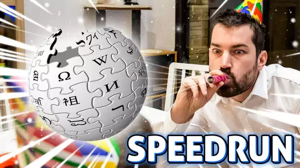 Speedrun Wikipédia - L'Esport de 2020 !