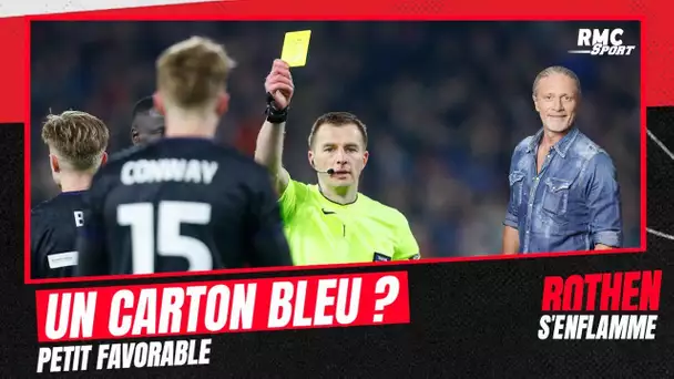 Football: "Le carton bleu serait une excellente idée" applaudit Petit