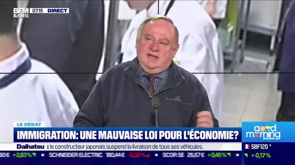 Nicolas Doze face à Jean-Marc Daniel : Immigration, une mauvaise loi pour l'économie ?