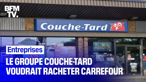 Le groupe canadien Couche-Tard voudrait racheter Carrefour