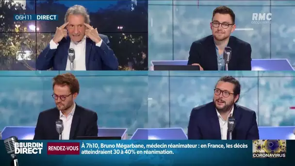 "Ca fait mourir de rire, c'est débile": Jean-Jacques Bourdin s'agace des consignes pour la Ligue 1