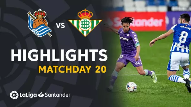 Highlights Real Sociedad vs Real Betis (2-2)
