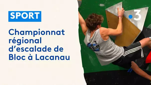 Championnat régional d'escalade de Bloc à Lacanau