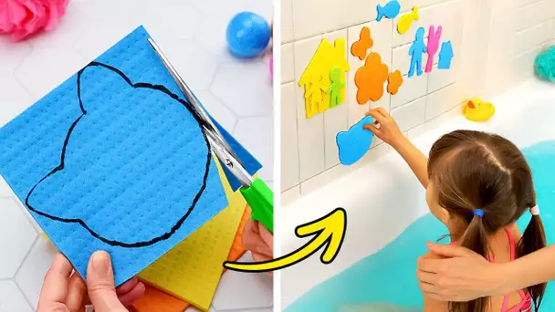 🧼 ASTUCES CRÉATIVES ET BRICOLAGES POUR MAMANS ET PAPAS ! 🤩💖