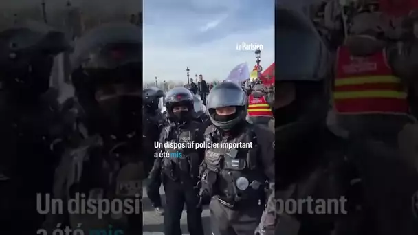 Direction la Concorde pour les manifestants opposés à la réforme des retraites