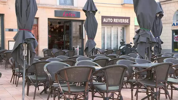 Nîmes : les terrasses des cafetiers et restaurateurs doivent faire place nette la nuit