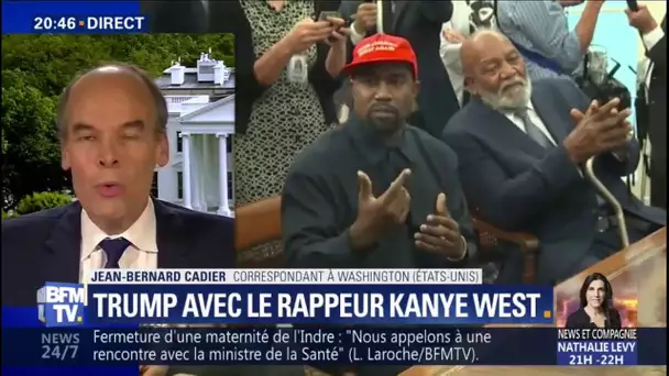 Donald Trump recevait Kanye West à la Maison blanche