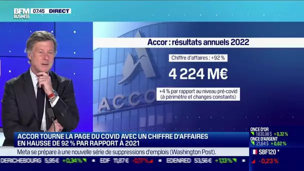 Sébastien Bazin (Accor) : Tourisme, quelles perspectives en 2023 pour Accor ?