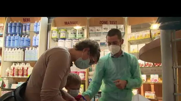 Grenoble : Tests Covid, les pharmacies sont débordées de demandes