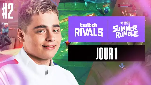 L'ENTRÉE EN LICE DE L'ÉQUIPE LOL DU TWITCH RIVALS SUMMER RUMBLE - Jour 1 Partie 2