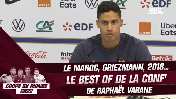 Coupe du monde 2022 : Le best of de la conf' de Varane à J-2 de France - Maroc