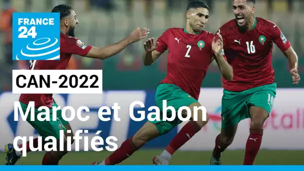 CAN-2022 : Le Maroc et le Gabon qualifiés (2-2) • FRANCE 24