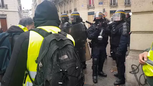 GILET JAUNE JE ME FAIS GAZER PAR LES CRS