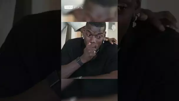 🥹 Les larmes de Paul Pogba au moment de signer son contrat avec l'AS Monaco ! 🔴⚪ #shorts