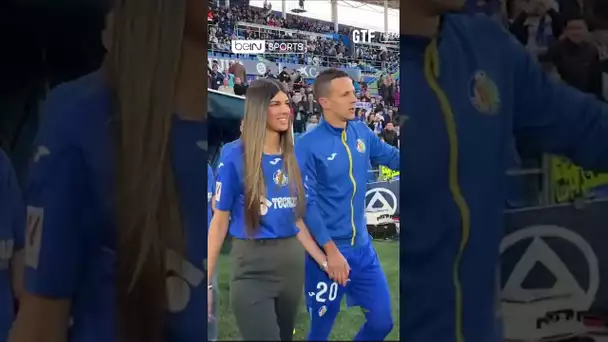 👩‍👦Les joueurs de Getafe entrent sur le terrain avec leur maman pour la fête des mères #Shorts