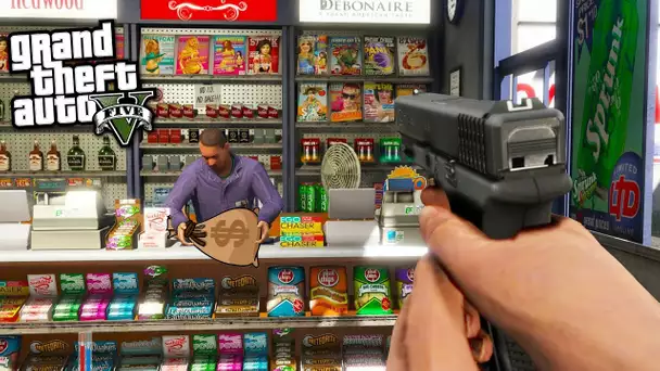 BRAQUAGE DE MAGASIN GTA 5