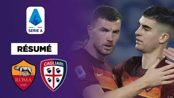 Résumé : La Roma bat Cagliari et monte sur le podium !