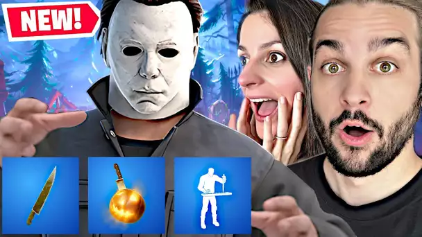 ON A RECU LE SKIN LE PLUS EFFRAYANT SUR FORTNITE ! (MICHAEL MYERS)