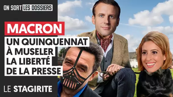 MACRON : UN QUINQUENNAT À MUSELER LA LIBERTÉ DE LA PRESSE