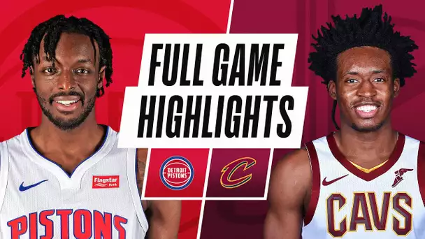 PISTONS at CAVALIERS | FULL GAME HIGHLIGHTS | January 27, 2021