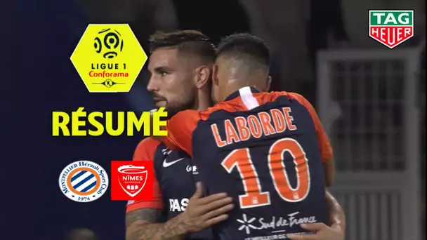Montpellier Hérault SC - Nîmes Olympique ( 1-0 ) - Résumé - (MHSC - NIMES) / 2019-20