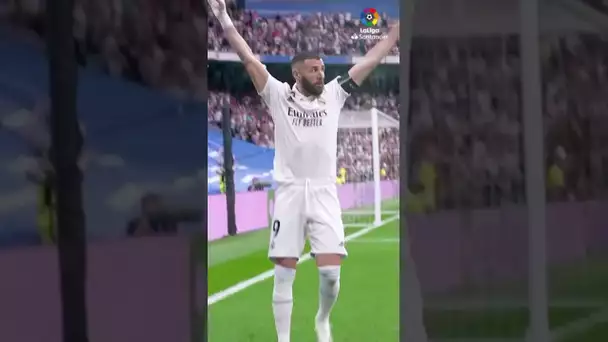 Benzema’s Last Dance 😭  #shorts #laligasantander #benzema #realmadrid