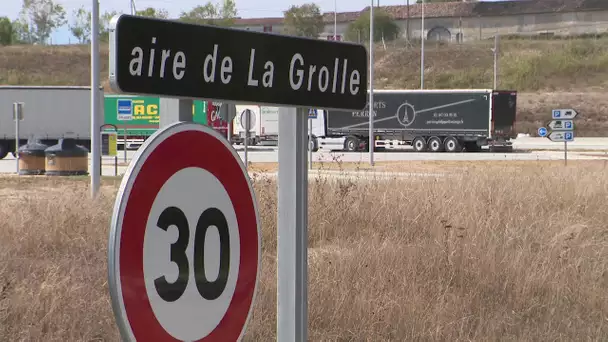 Sécurité : nouvelle aire de stationnement sur la N10 pour les poids-lourds en Charente