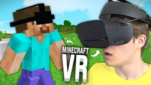 NE JOUEZ JAMAIS A MINECRAFT EN VR !