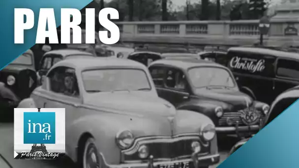 1955 : Paris lutte contre les embouteillages | Archive INA