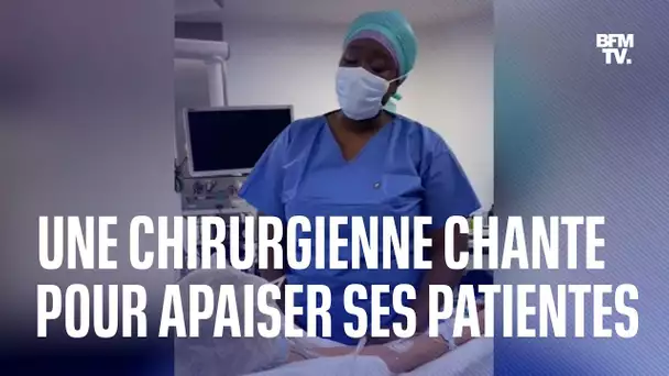 Chirurgienne gynécologue, Aïcha N'Doye chante au bloc pour apaiser ses patientes