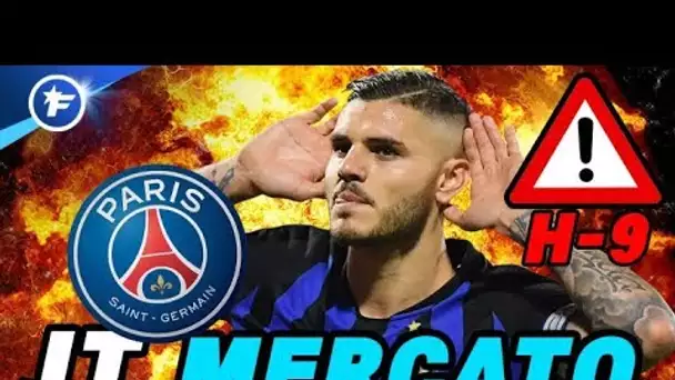 Mauro Icardi arrive à Paris | Journal du Mercato - édition de 15h30