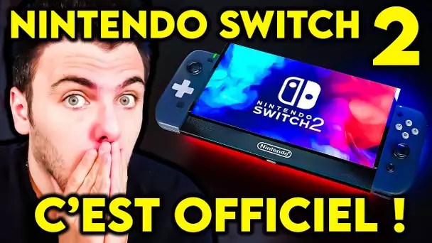 OFFICIEL ! 🚨 NINTENDO ANNONCE LA SWITCH 2 & UN NINTENDO DIRECT !!! 🚨 (BREAKING NEWS SURPRISE 😱)