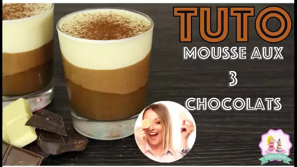 ♡• RECETTE MOUSSE AUX 3 CHOCOLATS | FACILE ET RAPIDE •♡