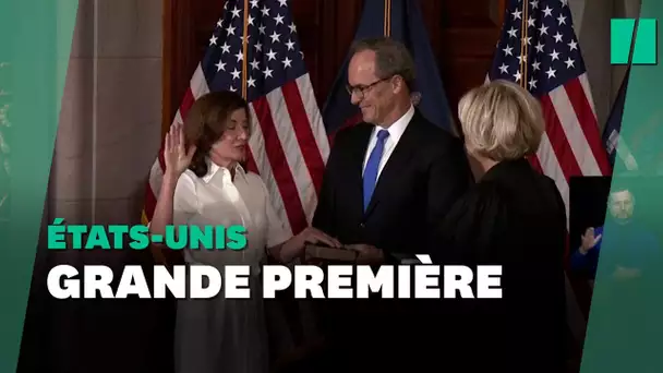 Kathy Hochul devient la première femme gouverneure de New York