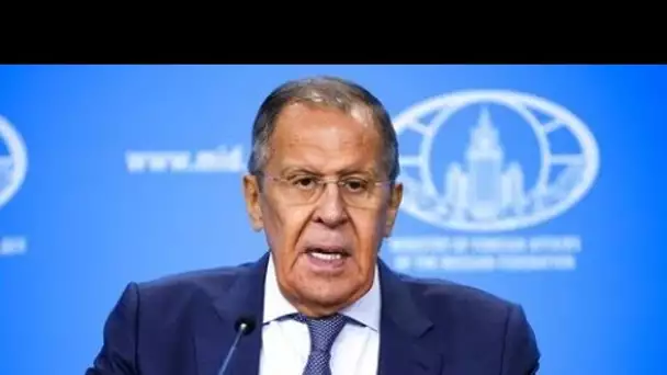 Relations internationales : Le ministre russe Sergueï Lavrov s'exprime lors des lectures Primakov