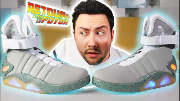 J'ai les Baskets Magiques de "Retour vers le Futur" !