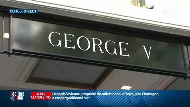 Braquage George V: des hommes armés se sont introduits dans l'hôtel