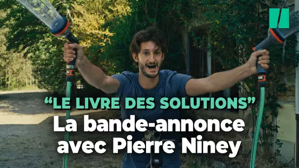 On a enfin la bande-annonce du « Livre des solutions », avec Pierre Niney en cinéaste loufoque