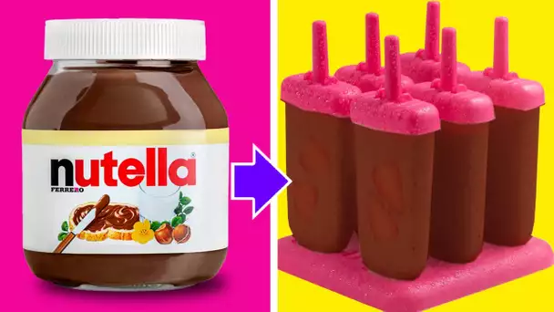 14 IDÉES SIMPLES AVEC DU NUTELLA