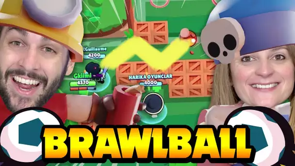 ON TENTE DES TRICKSHOTS EN BRAWLBALL ! | BRAWL STARS FR