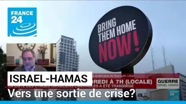 Guerre Israël-Hamas : vers un début de sortie de crise ? • FRANCE 24