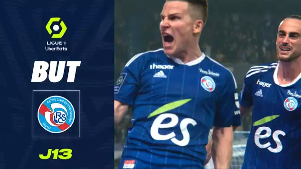 But Kévin GAMEIRO (90' +4 - RCSA) RC STRASBOURG ALSACE - OLYMPIQUE DE MARSEILLE (2-2) 22/23