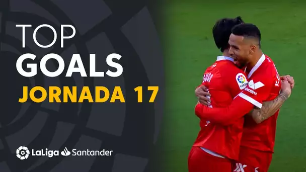Todos los goles de la jornada 17 de LaLiga Santander 2020/2021
